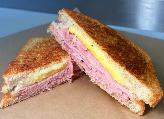 Brekky Grilled Cheese
